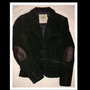 🏷Green Corduroy H&M Blazer🛍